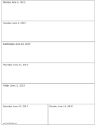 06/08/2015 Weekly Calendar (vertical) calendar