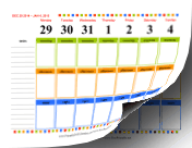 2015 Morning Afternoon Night Calendar calendar